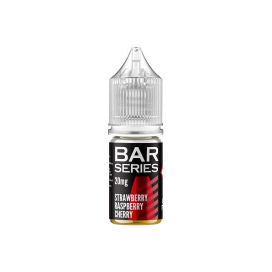 20mg Bar Series 10ml Nic Salts (50VG/50PG) - Flavour: Strawberry Raspberry Cherry