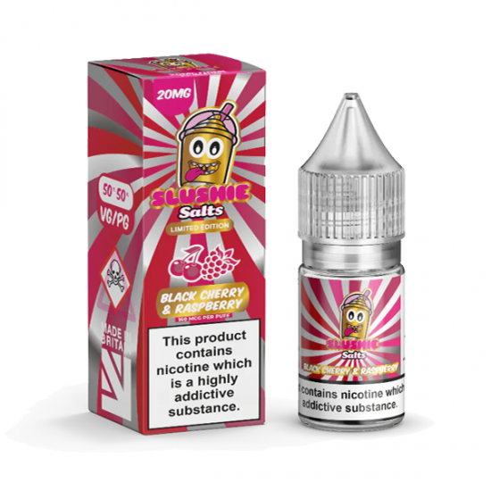 20mg Slushie by Liqua Vape 10ml Flavoured Nic Salts - Flavour: Black Cherry Raspberry Slush