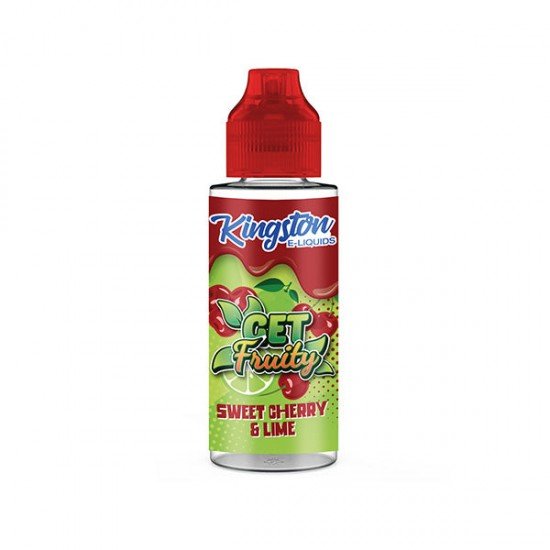 Kingston Get Fruity 100ml Shortfill 0mg (70VG/30PG) - Flavour: Sweet Cherry & Lime