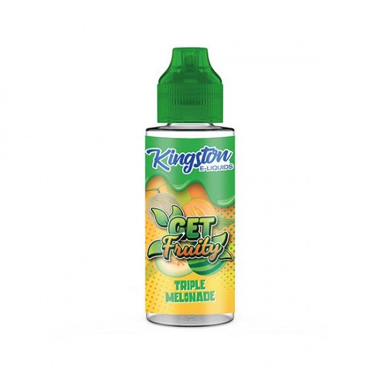 Kingston Get Fruity 100ml Shortfill 0mg (70VG/30PG) - Flavour: Triple Melonade