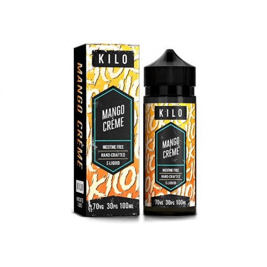 Kilo 100ml Shortfill 0mg (70VG/30PG) - Flavour: Mango Creme