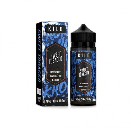 Kilo 100ml Shortfill 0mg (70VG/30PG) - Flavour: Sweet Tobacco