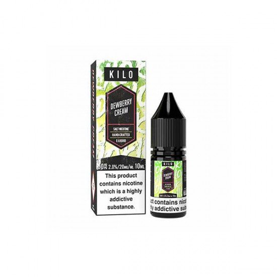 10mg Kilo 10ml Nic Salts (50VG/50PG) - Flavour: Dewberry Cream