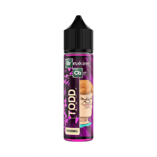 Breaking CBG 1000mg CBG Isolate E-liquid 50ml (50PG/50VG) - Flavour: Todd