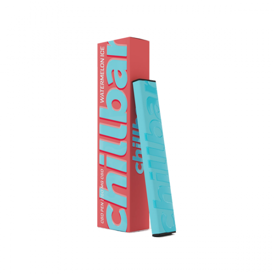 Chillbar 150mg CBD Disposable Vape Device 300 Puffs - Flavour: Watermelon Ice