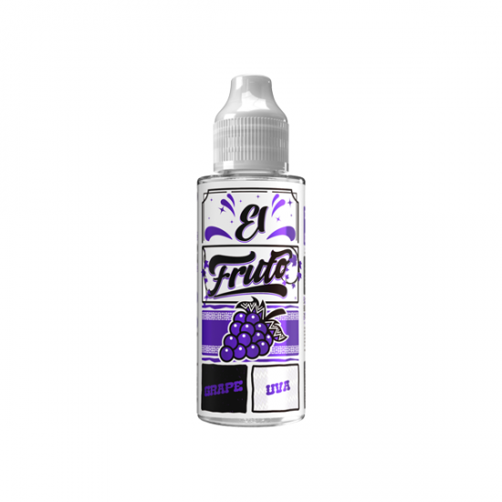 El Fruto 100ml Shortfill 0mg (70VG/30PG) - Flavour: Grape