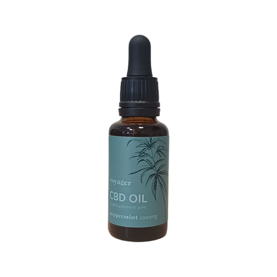 Voyager 2000mg CBD Oil 30ml - Flavour: Peppermint