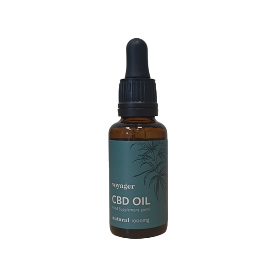 Voyager 1000mg CBD Oil 30ml - Flavour: Natural