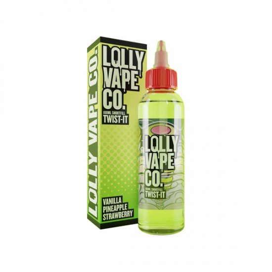 Lolly Vape Co 100ml Shortfill 0mg (80VG/20PG) - Flavour: Twist-it