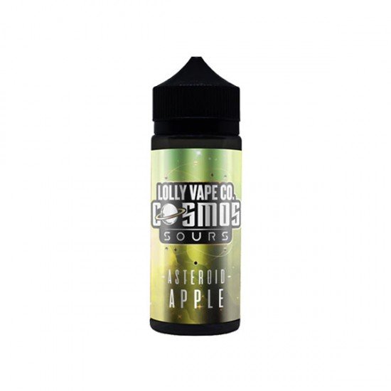 Lolly Vape Co Cosmos Sours 100ml Shortfill 0mg (80VG/20PG) - Flavour: Asteroid Apple