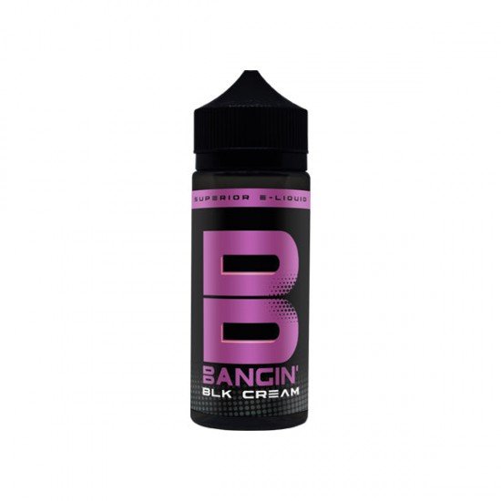 Bangin 100ml Shortfill 0mg (80VG/20PG) - Flavour: Blk Cream