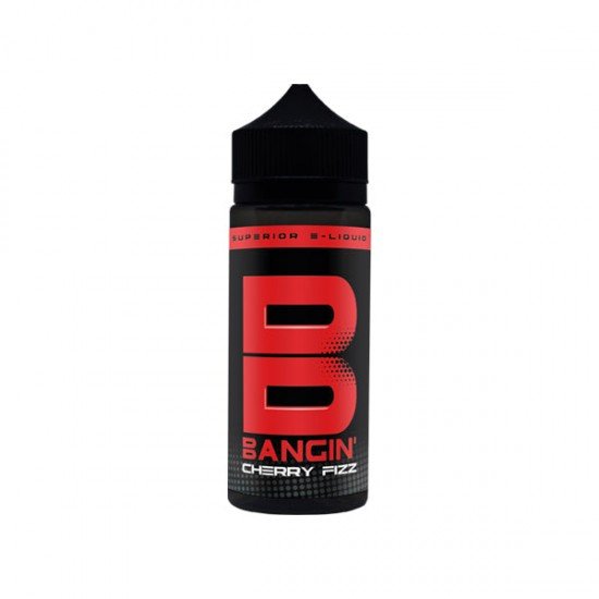 Bangin 100ml Shortfill 0mg (80VG/20PG) - Flavour: Cherry Fizz