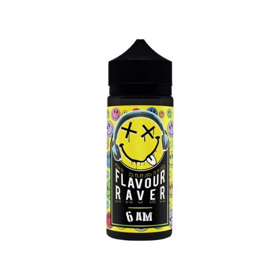 Flavour Raver 100ml Shortfill 0mg (80VG/20PG) - Flavour: 6am