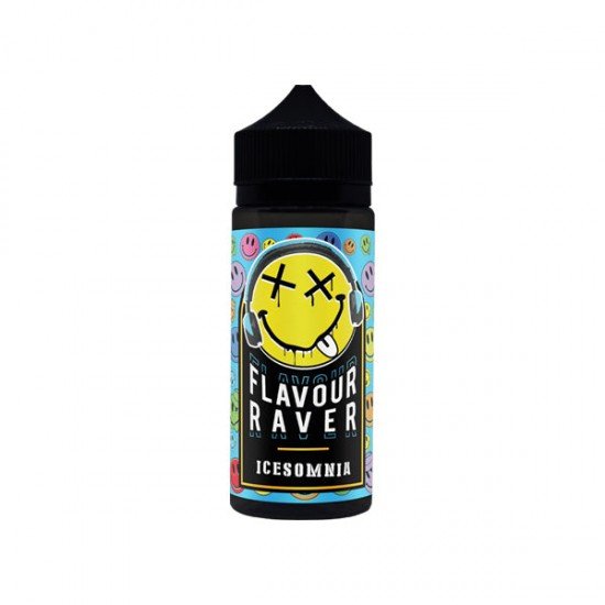 Flavour Raver 100ml Shortfill 0mg (80VG/20PG) - Flavour: Icesomnia