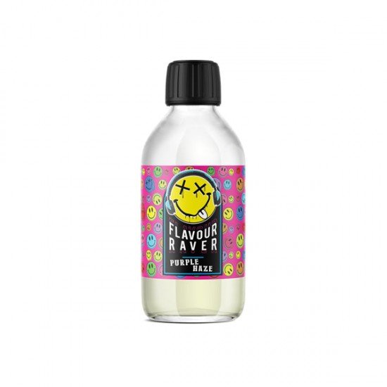 Flavour Raver 200ml Shortfill 0mg (80VG/20PG) - Flavour: Purple Haze