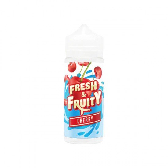 Fresh & Fruity 100ml Shortfill 0mg (80VG/20PG) - Flavour: Cherry