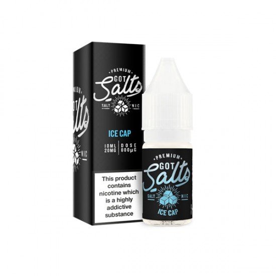 10mg Got Salts 10ml Nic Salts (50VG/50PG) - Flavour: Ice Cap