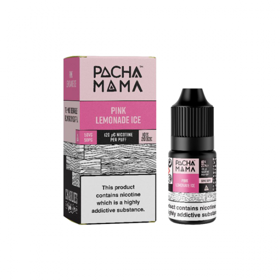 Pacha Mama by Charlies Chalk Dust 20mg 10ml E-liquid (50VG/50PG) - Flavour: Pink Lemonade Ice