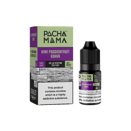 Pacha Mama by Charlies Chalk Dust 20mg 10ml E-liquid (50VG/50PG) - Flavour: Kiwi Passionfruit Guava