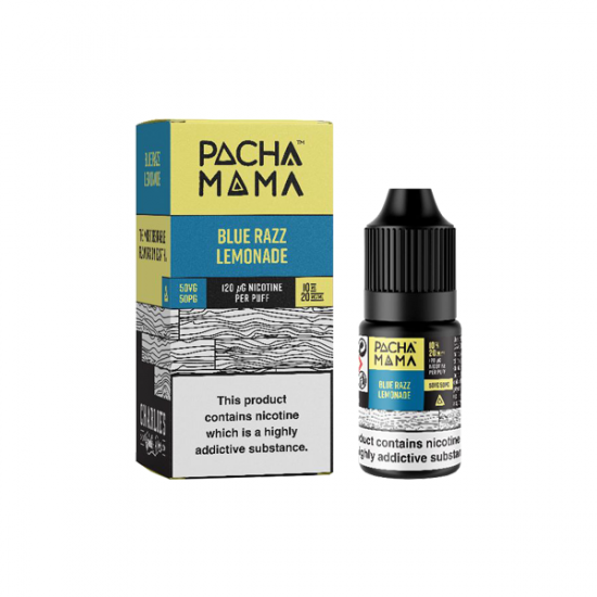 Pacha Mama by Charlies Chalk Dust 10mg 10ml E-liquid (50VG/50PG) - Flavour: Blue Razz Lemonade