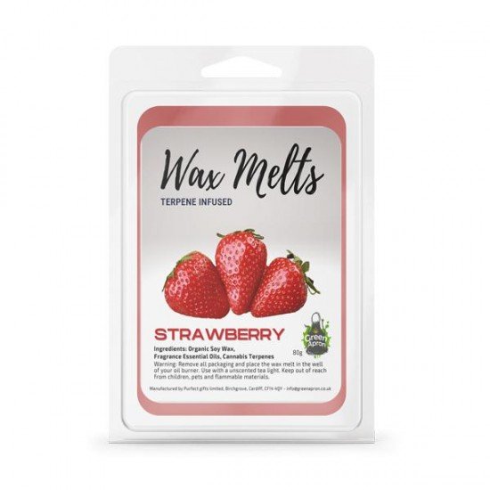 Green Apron Terpene Infused Wax Melts 140g - Flavour: Strawberry