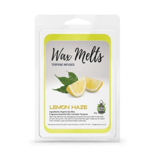 Green Apron Terpene Infused Wax Melts 140g - Flavour: Lemon Haze