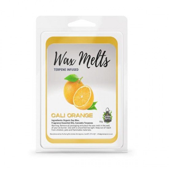 Green Apron Terpene Infused Wax Melts 140g - Flavour: Cali Orange