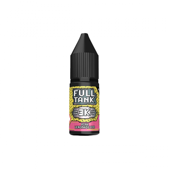 20mg Full Tank 3K Bar Nic Salt 10ml (50VG/50PG) - Flavour: Pink Lemonade Ice