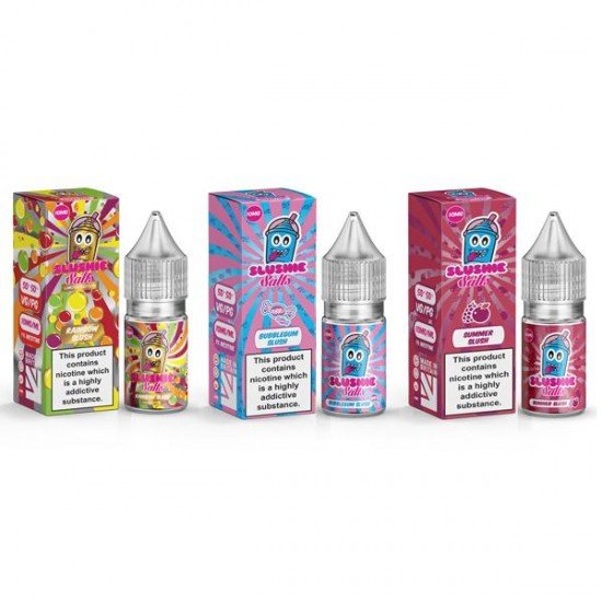 10mg Slushie by Liqua Vape 10ml Flavoured Nic Salts - Flavour: Blackcurrant Lemonade Slush