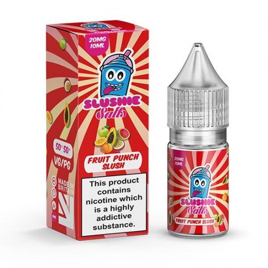 20mg Slushie by Liqua Vape 10ml Flavoured Nic Salts - Size: Fruit Punch Slush