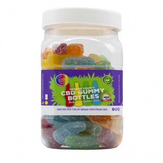 Orange County CBD 1600mg Gummies - Large Pack - Variety: Gummy Bottles