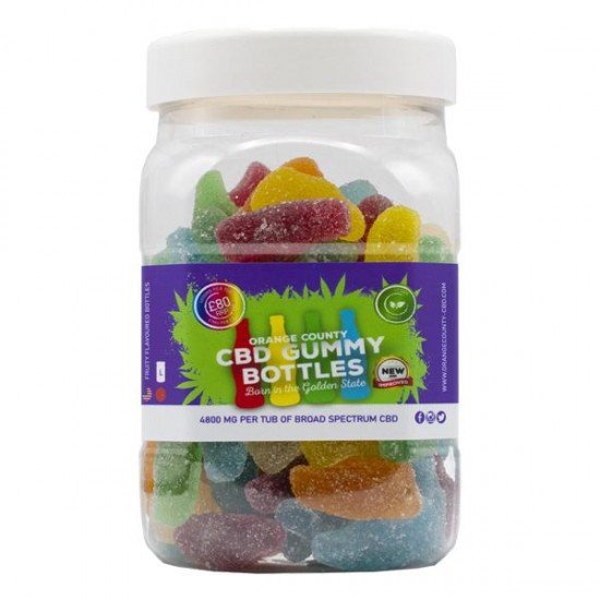 Orange County CBD 4800mg Gummies - Large Pack - Variety: Gummy Bottles