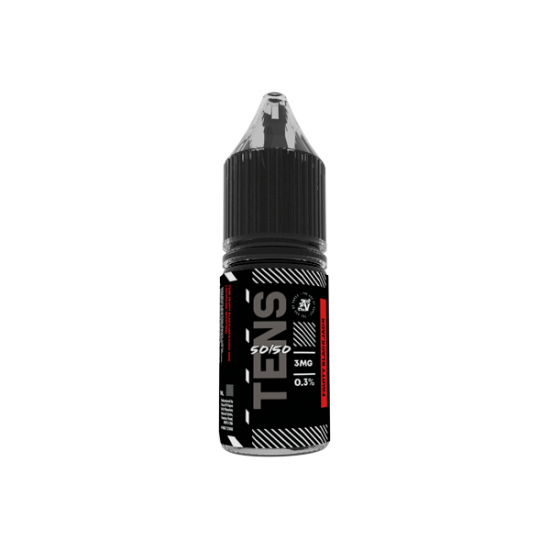 6mg Tens 50/50 10ml (50VG/50PG) - (Full Box) Pack Of 10 - Flavour: Fruity Blackjack