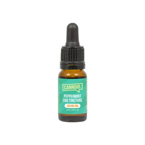 Canndid 250mg CBD Tincture Oil 10ml - Peppermint