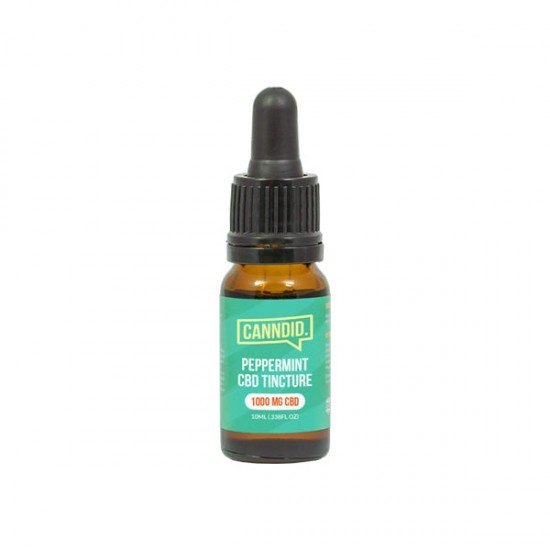 Canndid 1000mg CBD Tincture Oil 10ml - Peppermint