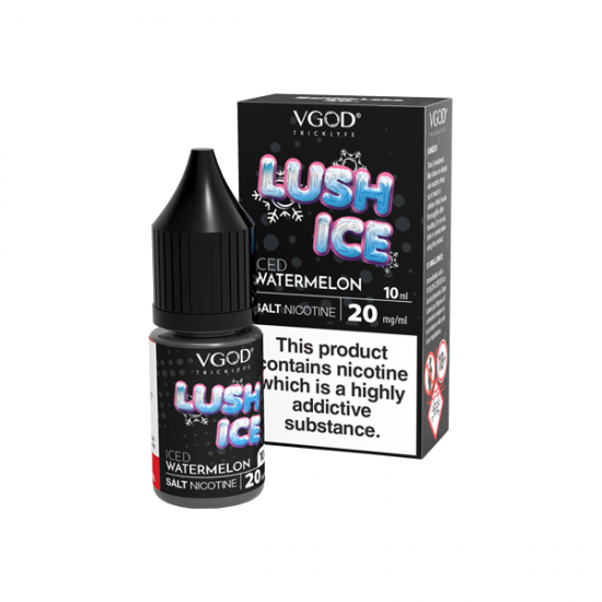 20mg VGOD Saltnic 10ml Nic Salt (50VG/50PG) - Flavour: Lush Ice