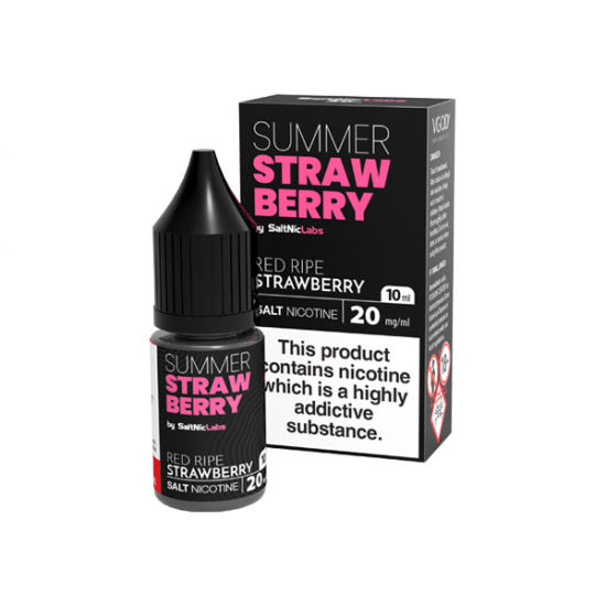 20mg VGOD Saltnic 10ml Nic Salt (50VG/50PG) - Flavour: Summer Strawberry