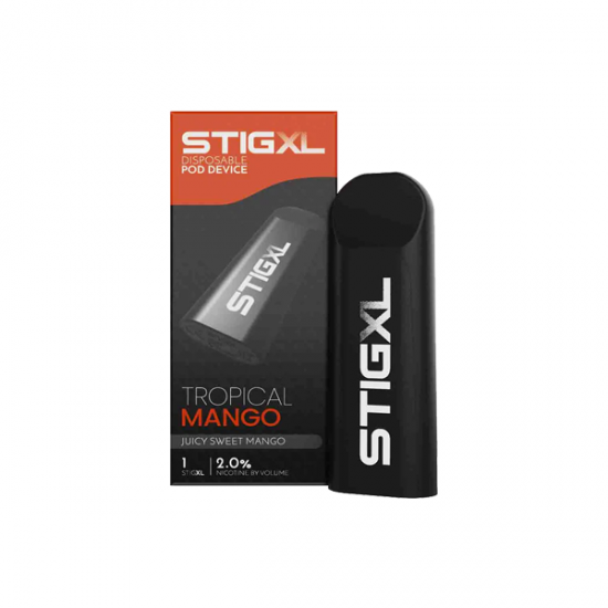 20mg VGOD Stig XL Disposable Vaping Device 700 Puffs - Flavour: Tropical Mango