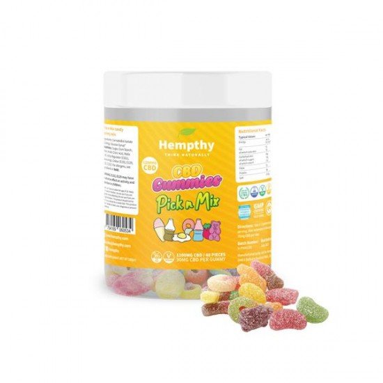 Hempthy 1200mg CBD Pick n Mix - 40 pieces