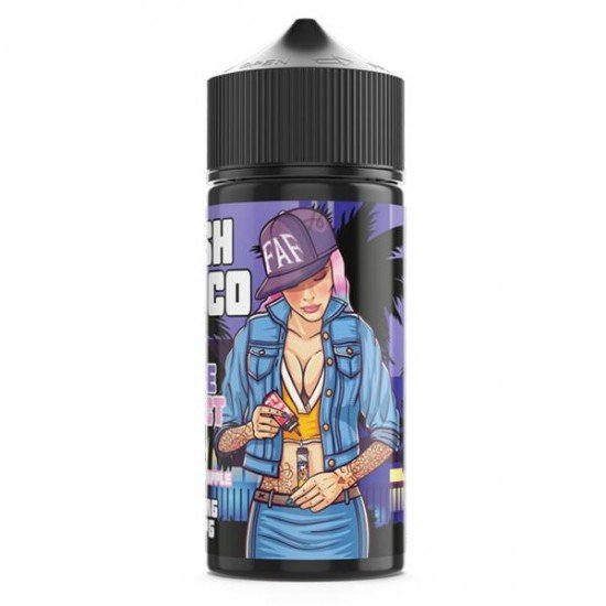 Fresh Vape Co 100ml Shortfill 0mg (70VG/30PG) - Flavour: Purple District