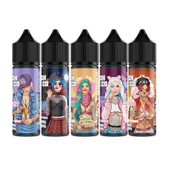 Fresh Vape Co 50ml Shortfill 0mg (70VG/30PG) - Flavour: Sinners Street