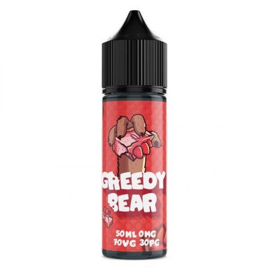 Greedy Bear 50ml Shortfill 0mg (70VG/30PG) - Flavour: Chubby Cheesecake