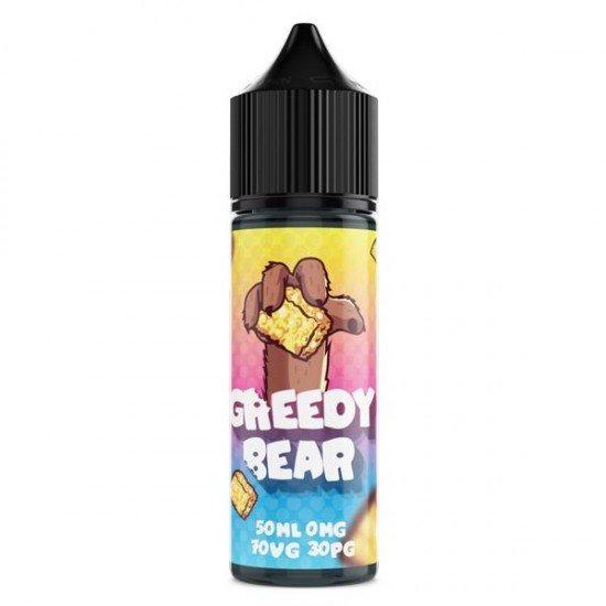 Greedy Bear 50ml Shortfill 0mg (70VG/30PG) - Flavour: Marshmallow Madness