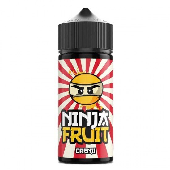 Ninja Fruit 100ml Shortfill 0mg (70VG/30PG) - Flavour: Orenji