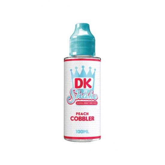 DK N Shake 100ml Shortfill 0mg (70VG/30PG) - Flavour: Peach Cobbler