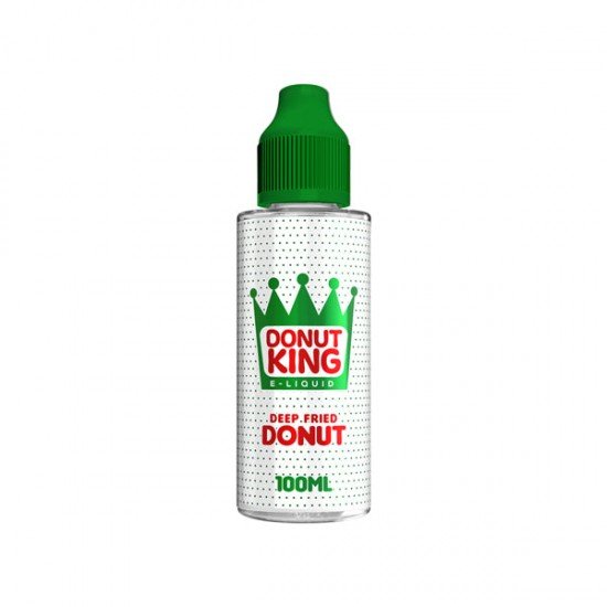 Donut King 100ml Shortfill 0mg (70VG/30PG) - Flavour: Deep Fried Donut