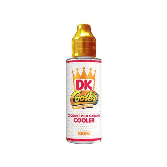 DK Cooler 100ml Shortfill 0mg (70VG/30PG) - Flavour: Coconut Milk Caramel Cooler