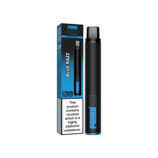 20mg Frunk Bar Mesh Disposable Vape Device 600 Puffs - Flavour: Blue Razz