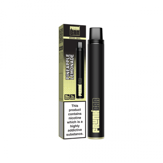 20mg Frunk Bar Mesh Disposable Vape Device 600 Puffs - Flavour: Pineapple Lemonade