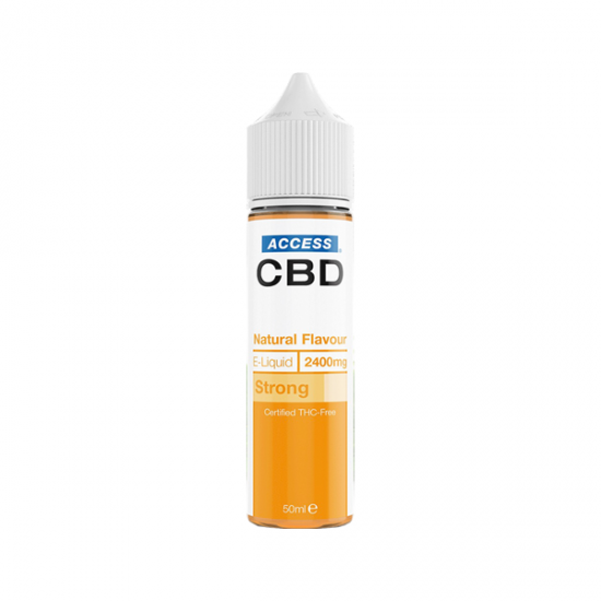 Access CBD 1200mg CBD E-liquid 50ml (60PG/40VG) - Flavour: Natural